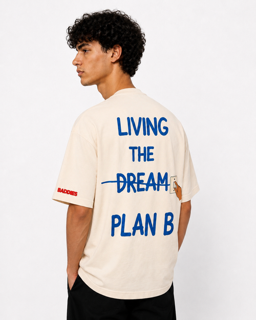 LIVING THE DREAM OVERSIZED T-SHIRT